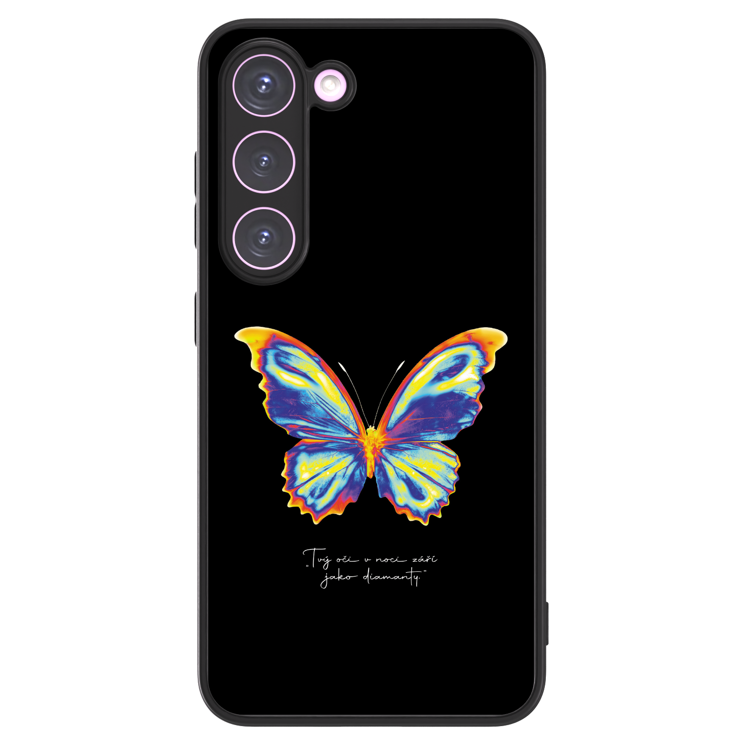 Picasee ULTIMATE CASE na Samsung Galaxy S23 5G - Diamanty Black