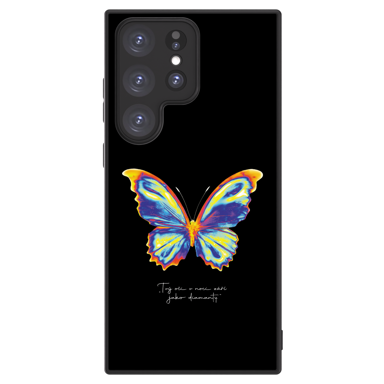 Picasee ULTIMATE CASE na Samsung Galaxy S23 Ultra 5G - Diamanty Black