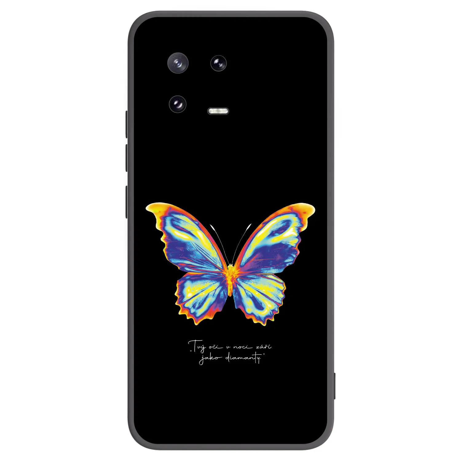 Picasee silikonowe czarne etui na Xiaomi 13 Pro - Diamanty Black