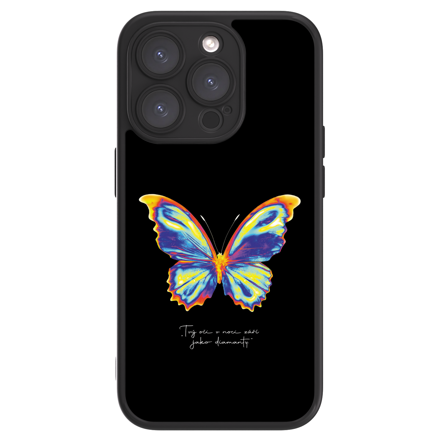 Picasee ULTIMATE CASE na Apple iPhone 15 Pro - Diamanty Black