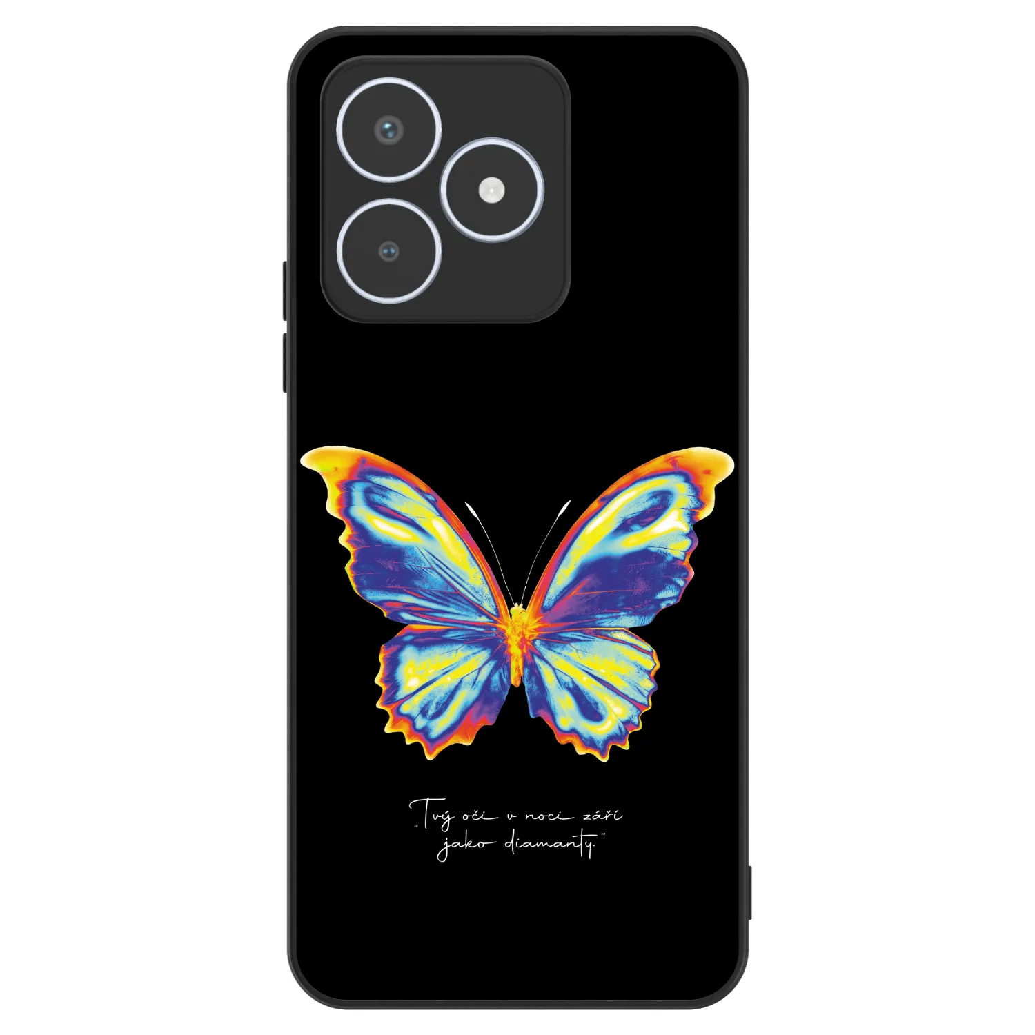 Picasee ULTIMATE CASE na Realme C53 - Diamanty Black