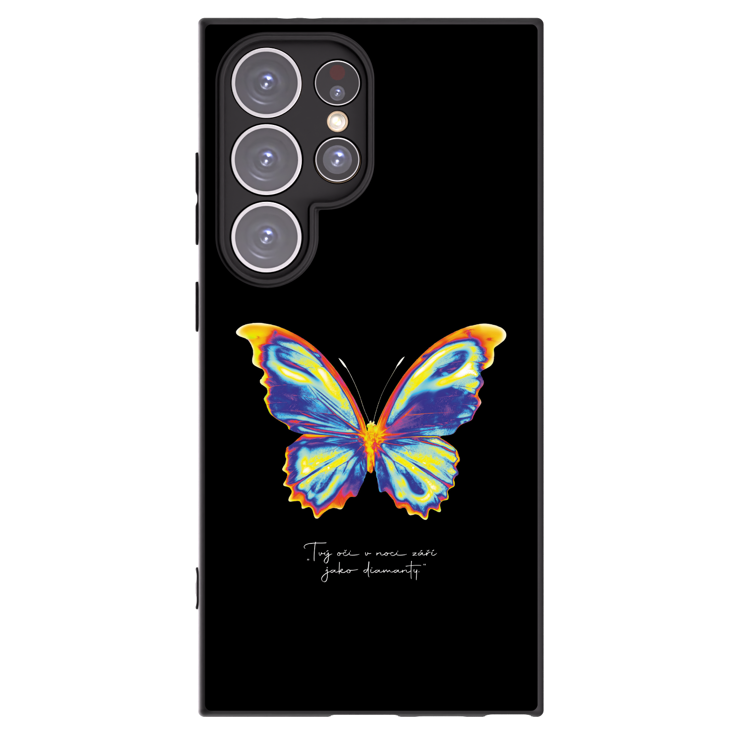 Picasee silikonowe czarne etui na Samsung Galaxy S24 Ultra S928B 5G - Diamanty Black