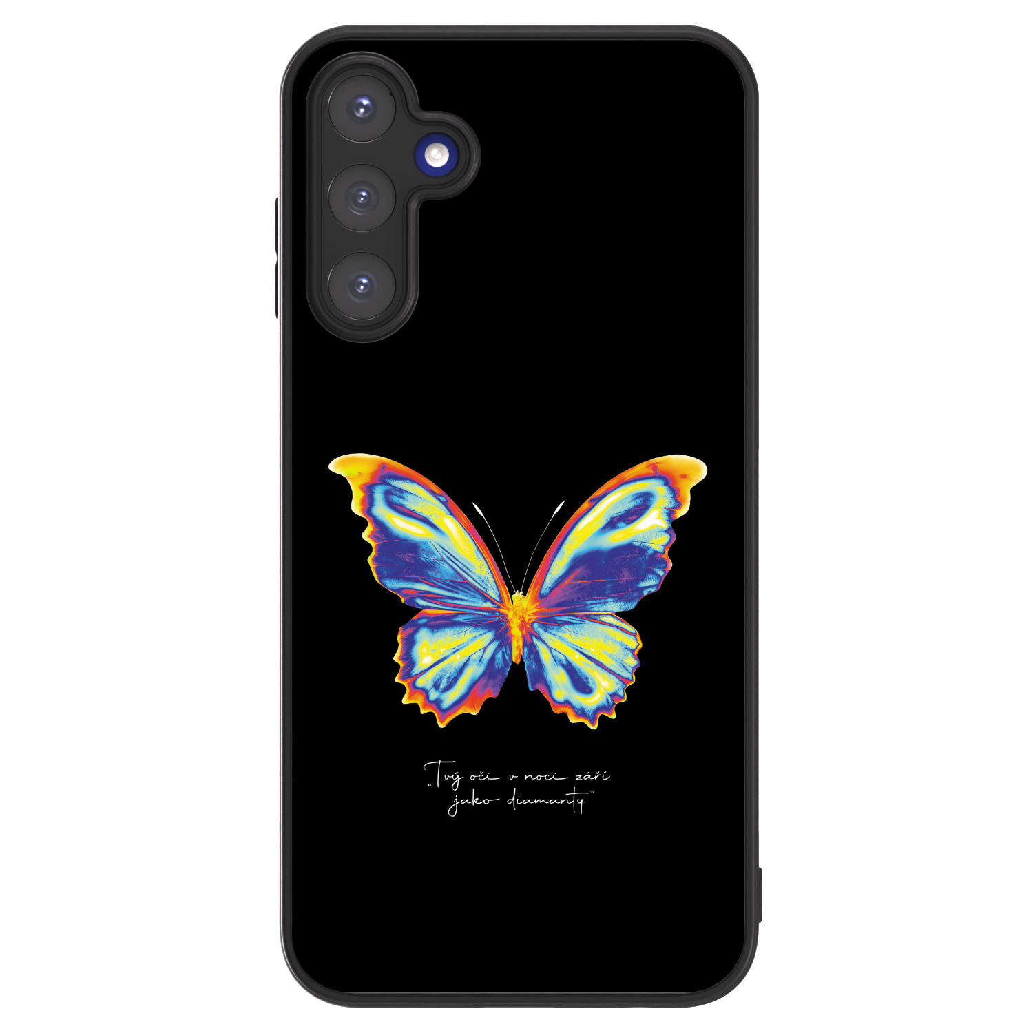 Picasee ULTIMATE CASE na Samsung Galaxy A15 A155F 4G - Diamanty Black