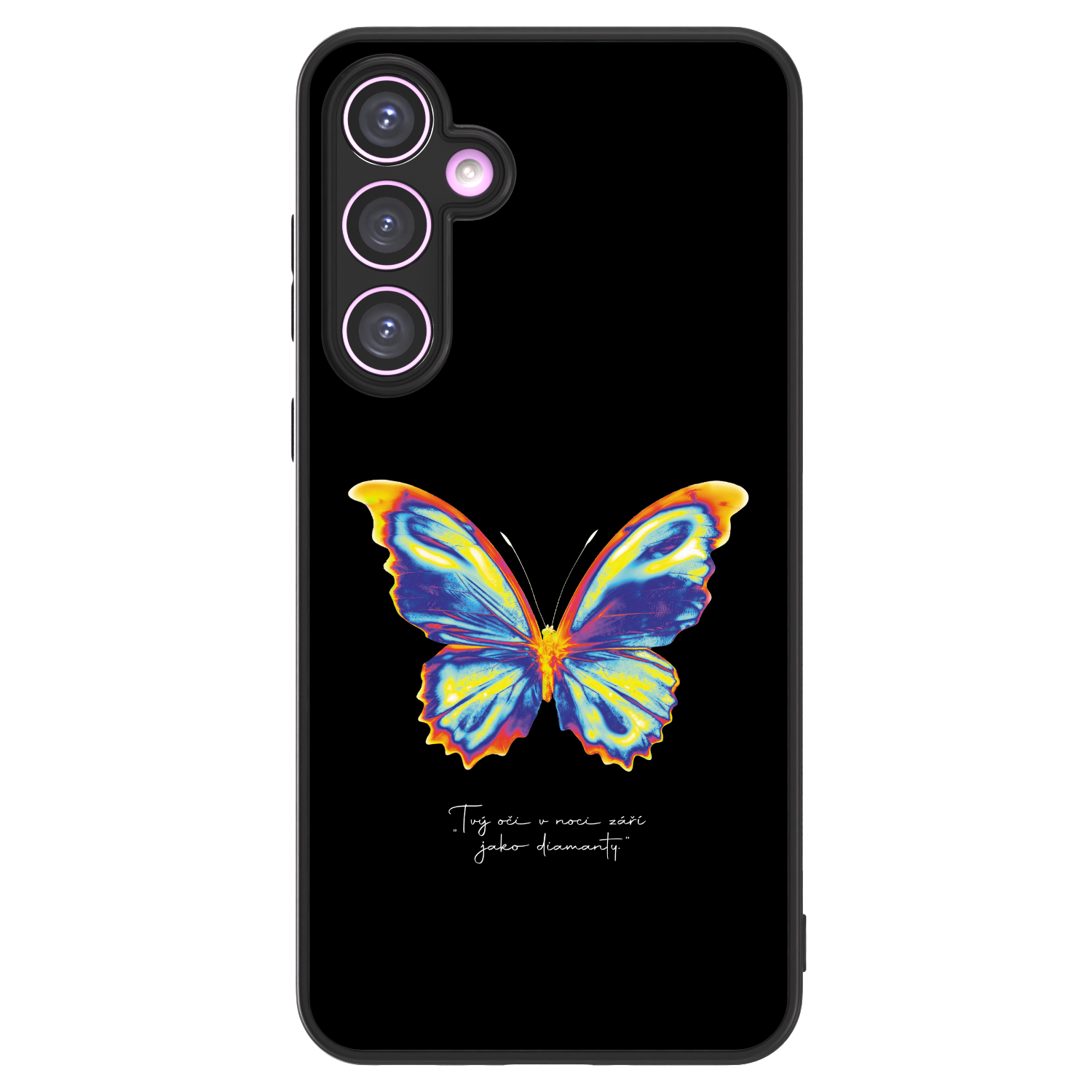 Picasee ULTIMATE CASE na Samsung Galaxy A35 5G A356B - Diamanty Black