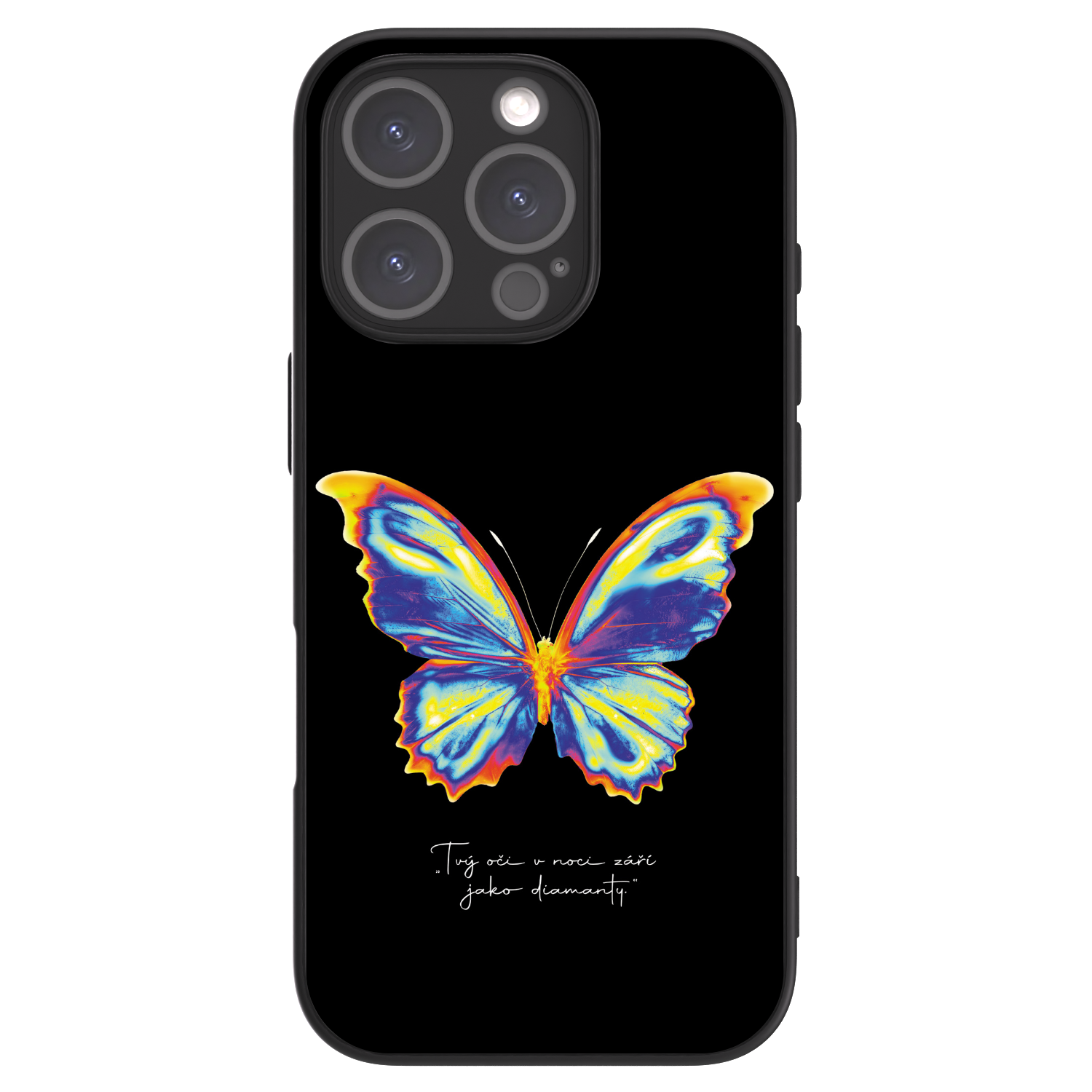 Picasee ULTIMATE CASE MagSafe pro Apple iPhone 16 Pro - Diamanty Black