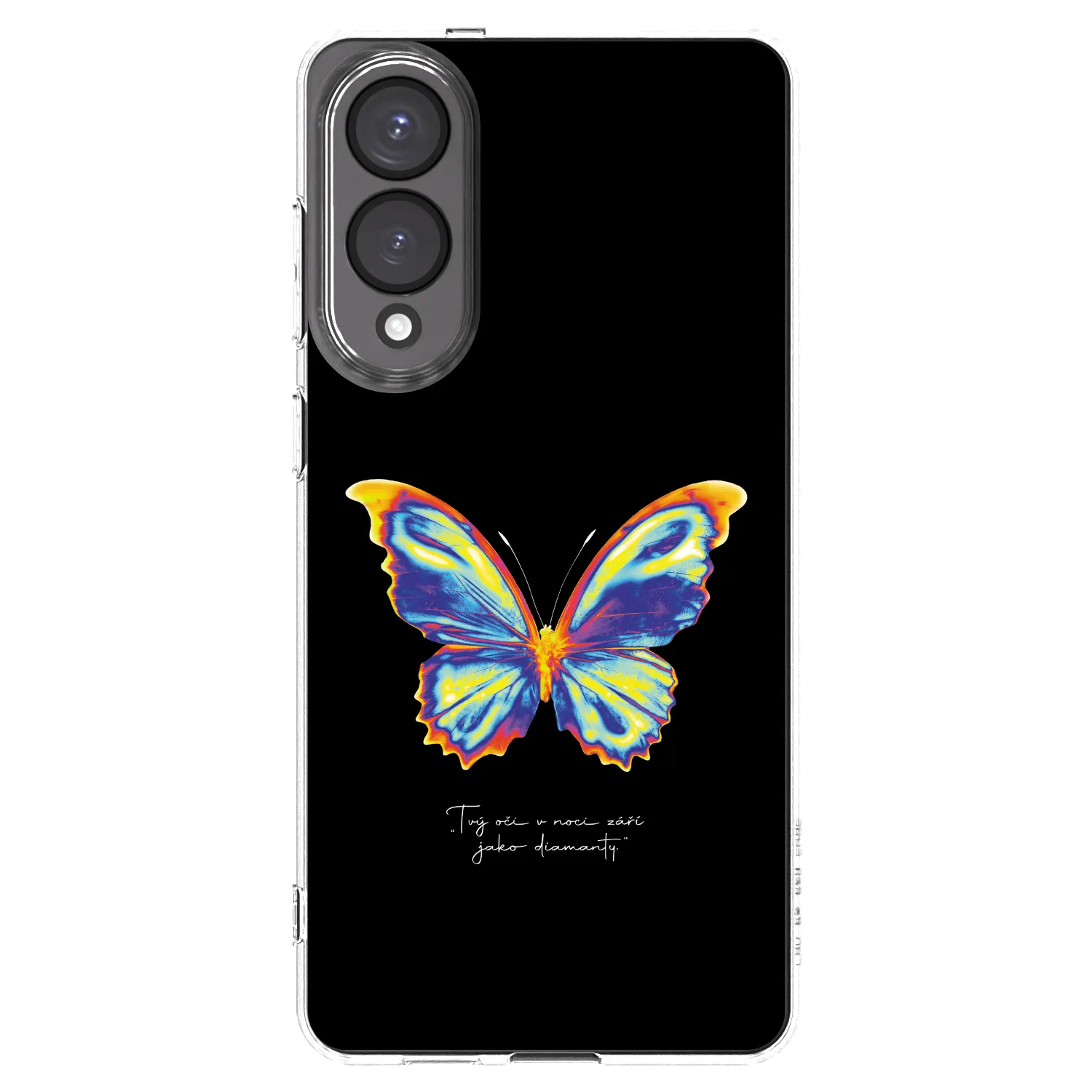 Picasee silikonowe przeźroczyste etui na Samsung Galaxy S25 Edge 5G - Diamanty Black