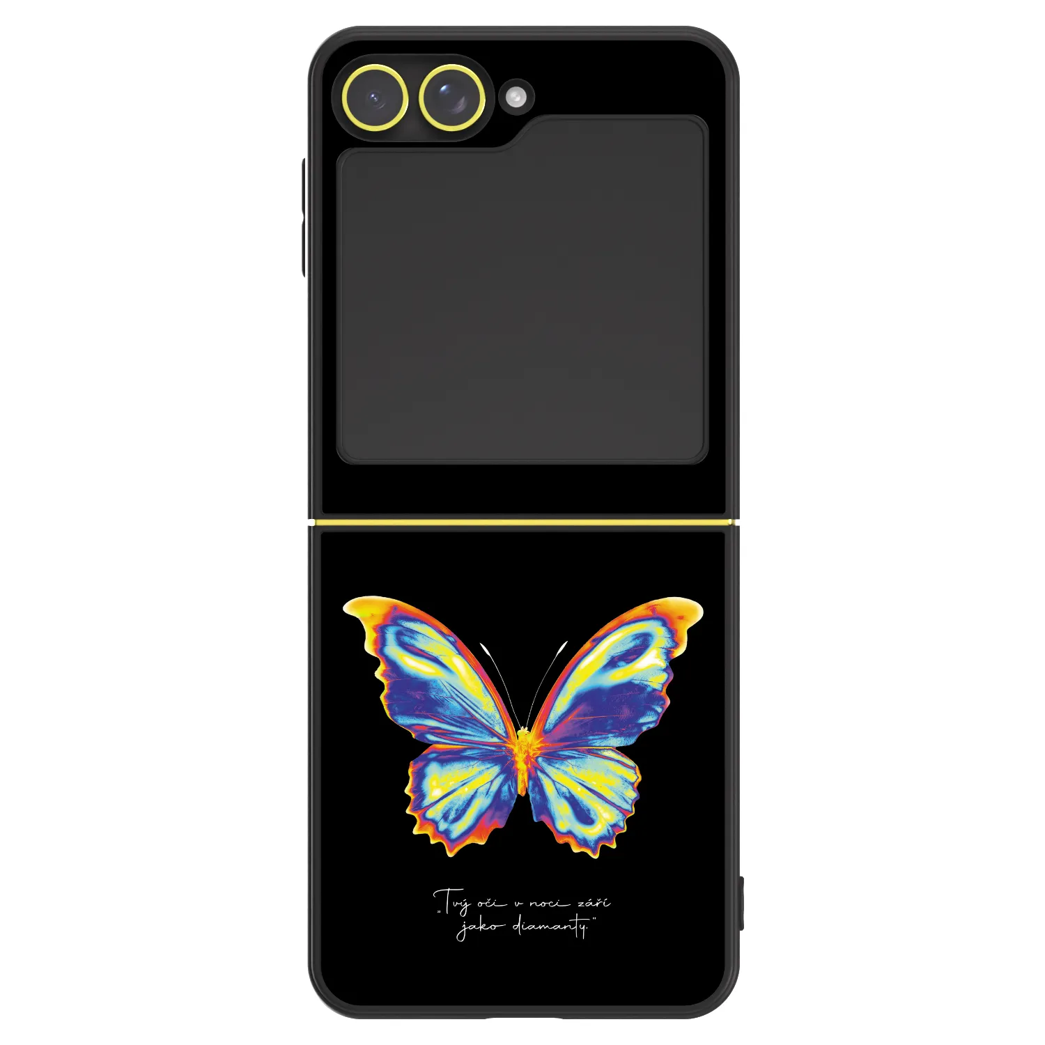 Picasee ULTIMATE CASE na Samsung Galaxy Z Flip5 5G - Diamanty Black