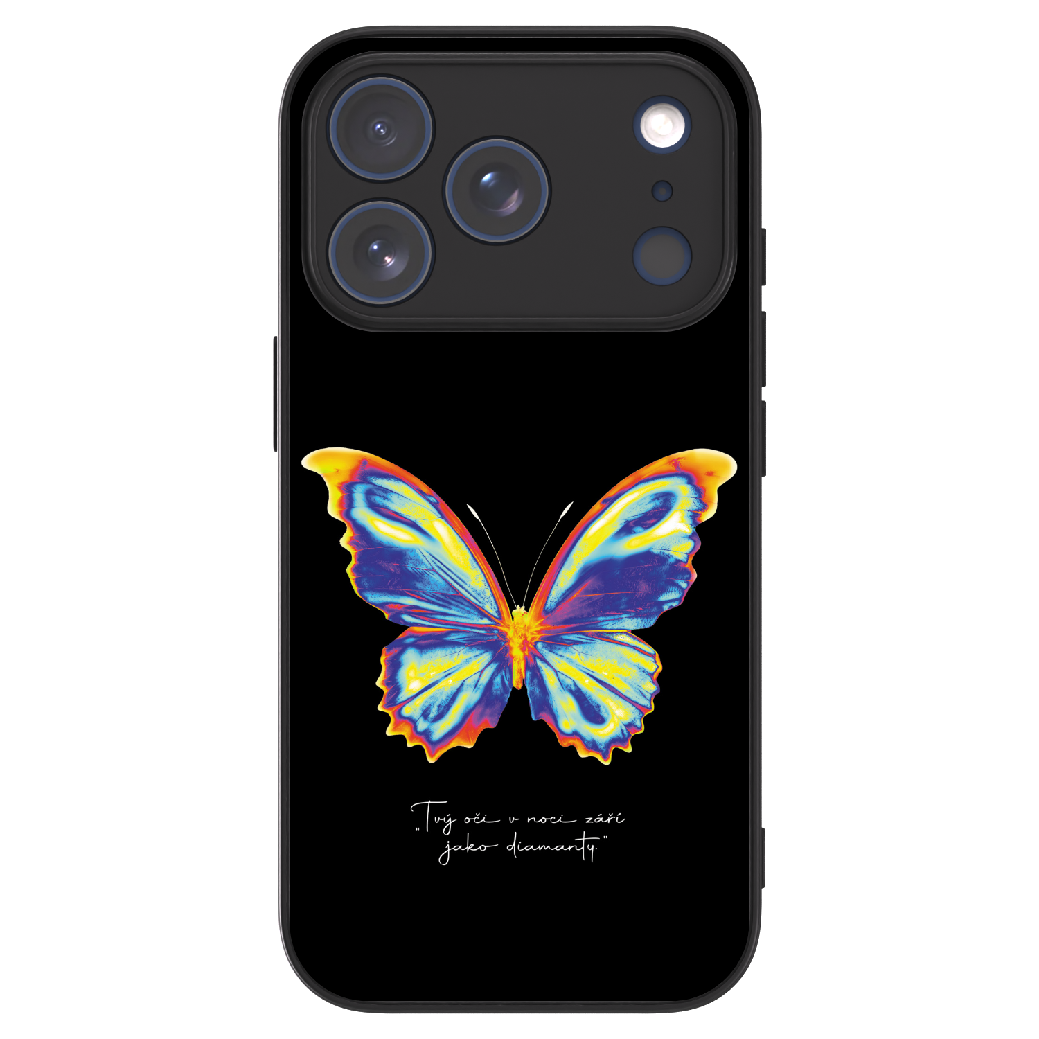 Picasee ULTIMATE CASE MagSafe pro Apple iPhone 17 Pro - Diamanty Black