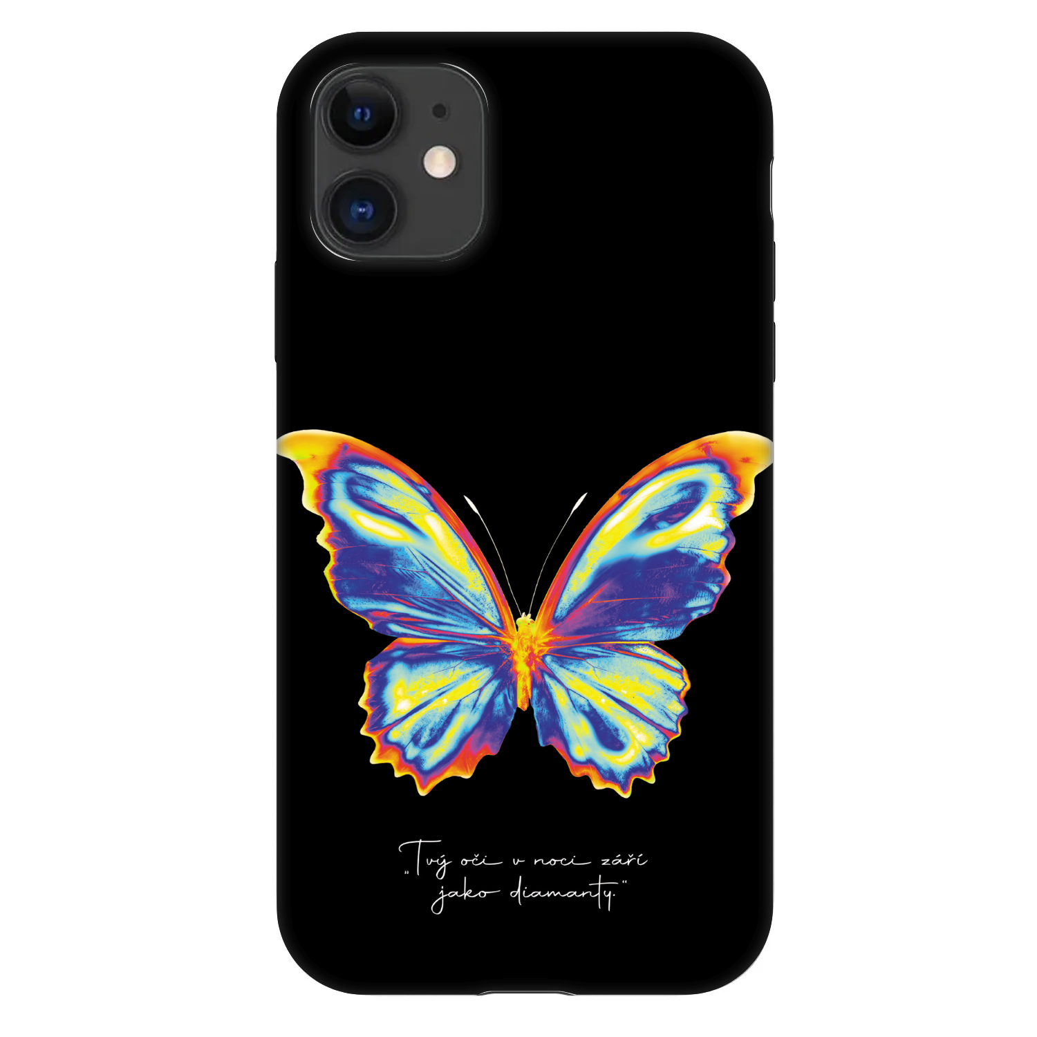 Picasee Fashion Case na Apple iPhone 11 - Diamanty Black