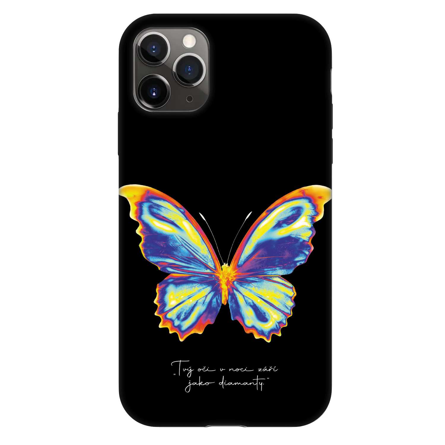 Picasee Fashion Case na Apple iPhone 11 Pro - Diamanty Black