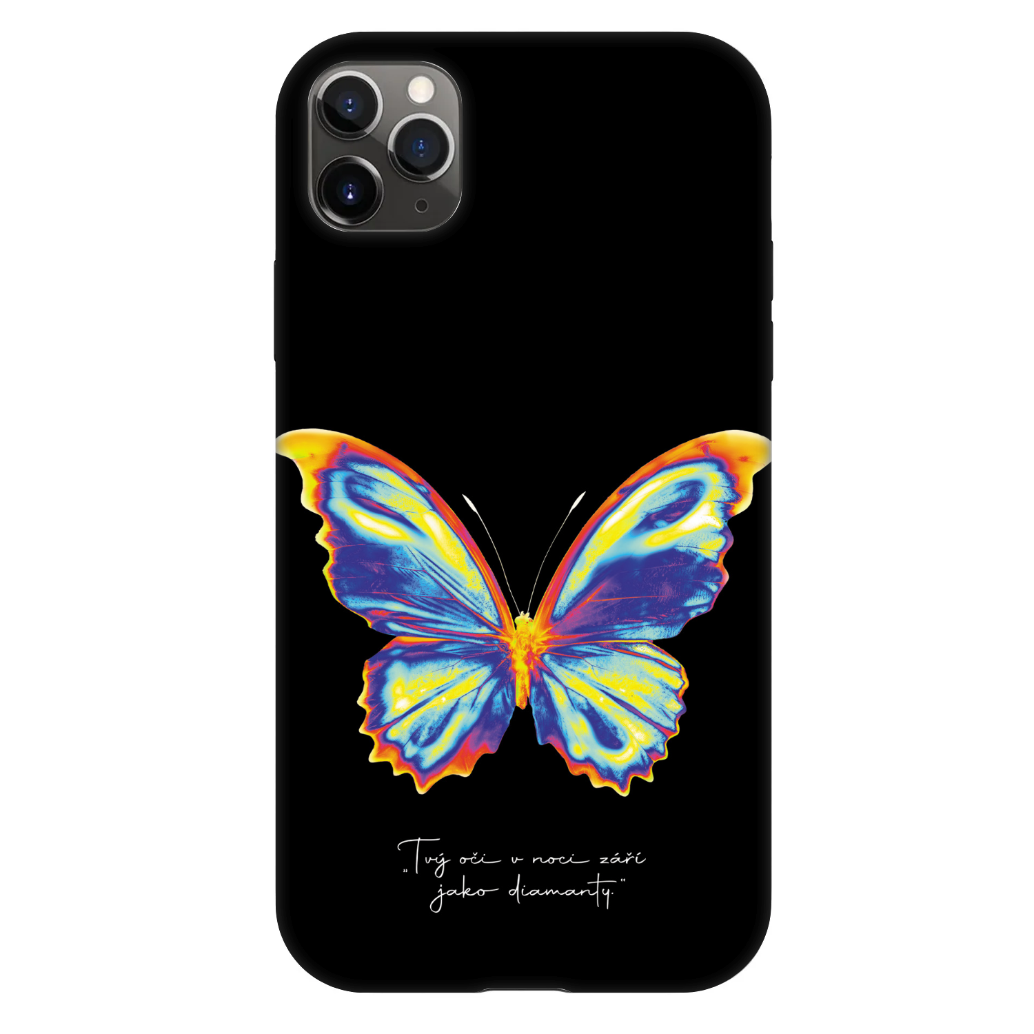 Picasee Fashion Case na Apple iPhone 11 Pro Max - Diamanty Black