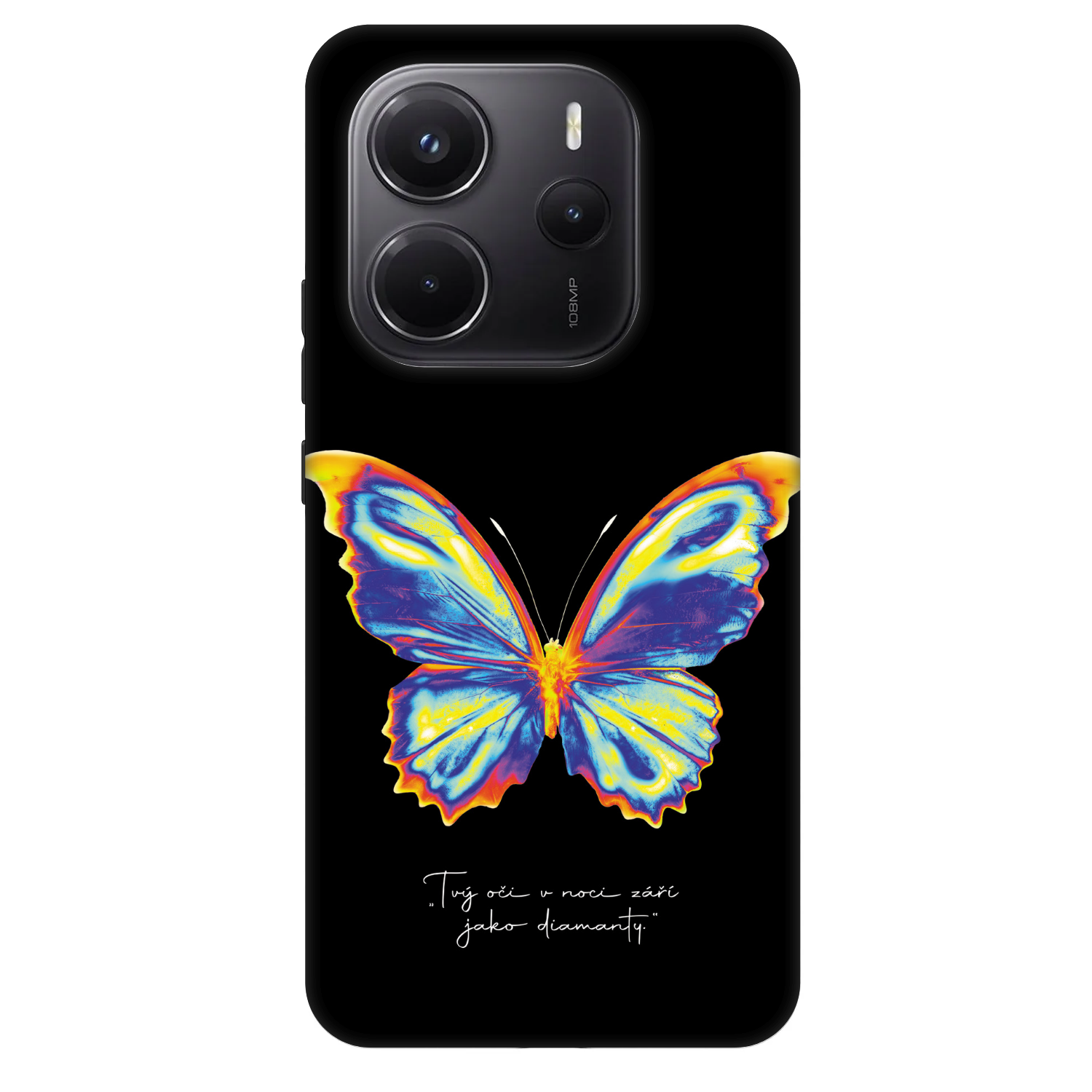 Picasee Fashion Case na Xiaomi Redmi Note 14 5G - Diamanty Black