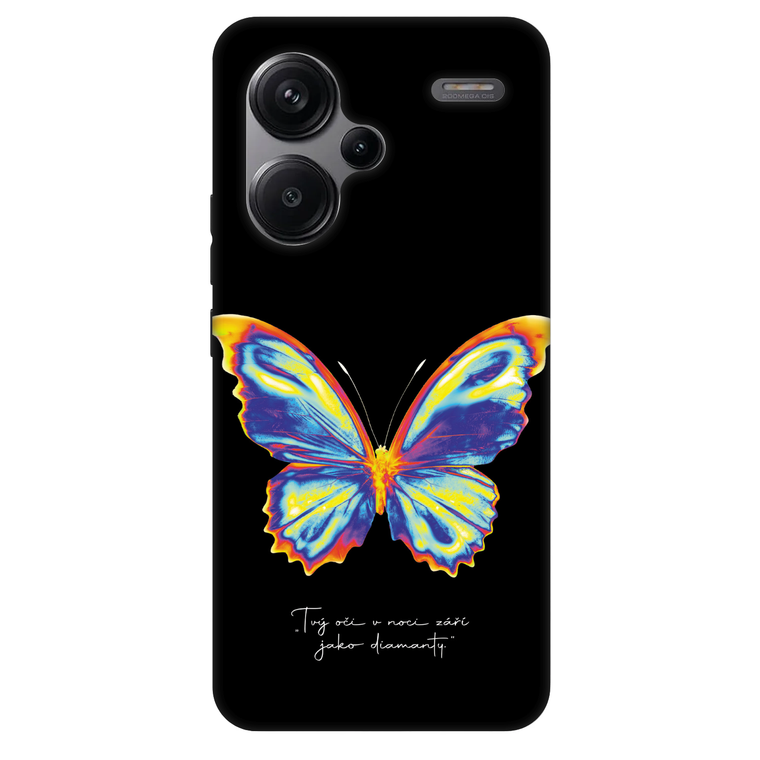 Picasee Fashion Case na Xiaomi Redmi Note 13 Pro+ 5G - Diamanty Black