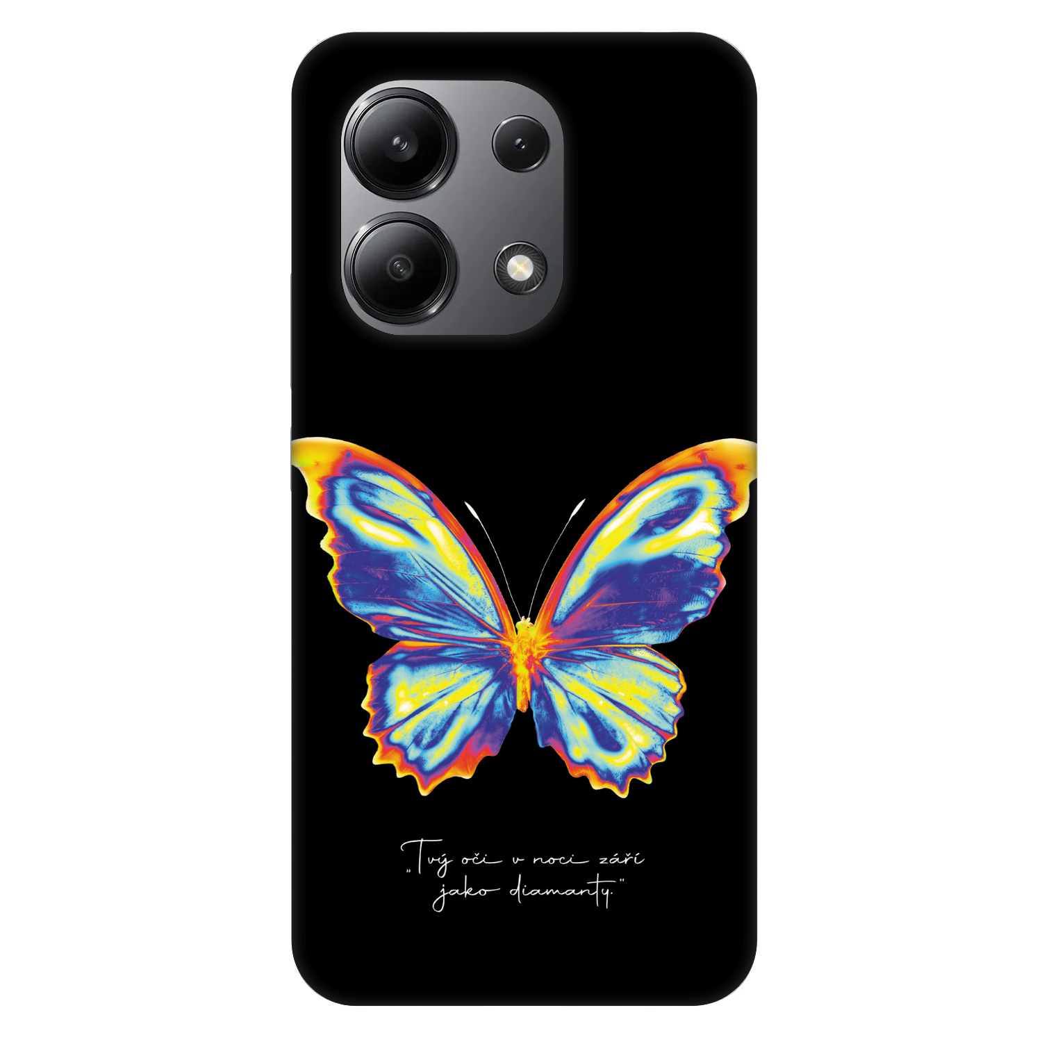 Picasee Fashion Case na Xiaomi Redmi Note 13 4G - Diamanty Black