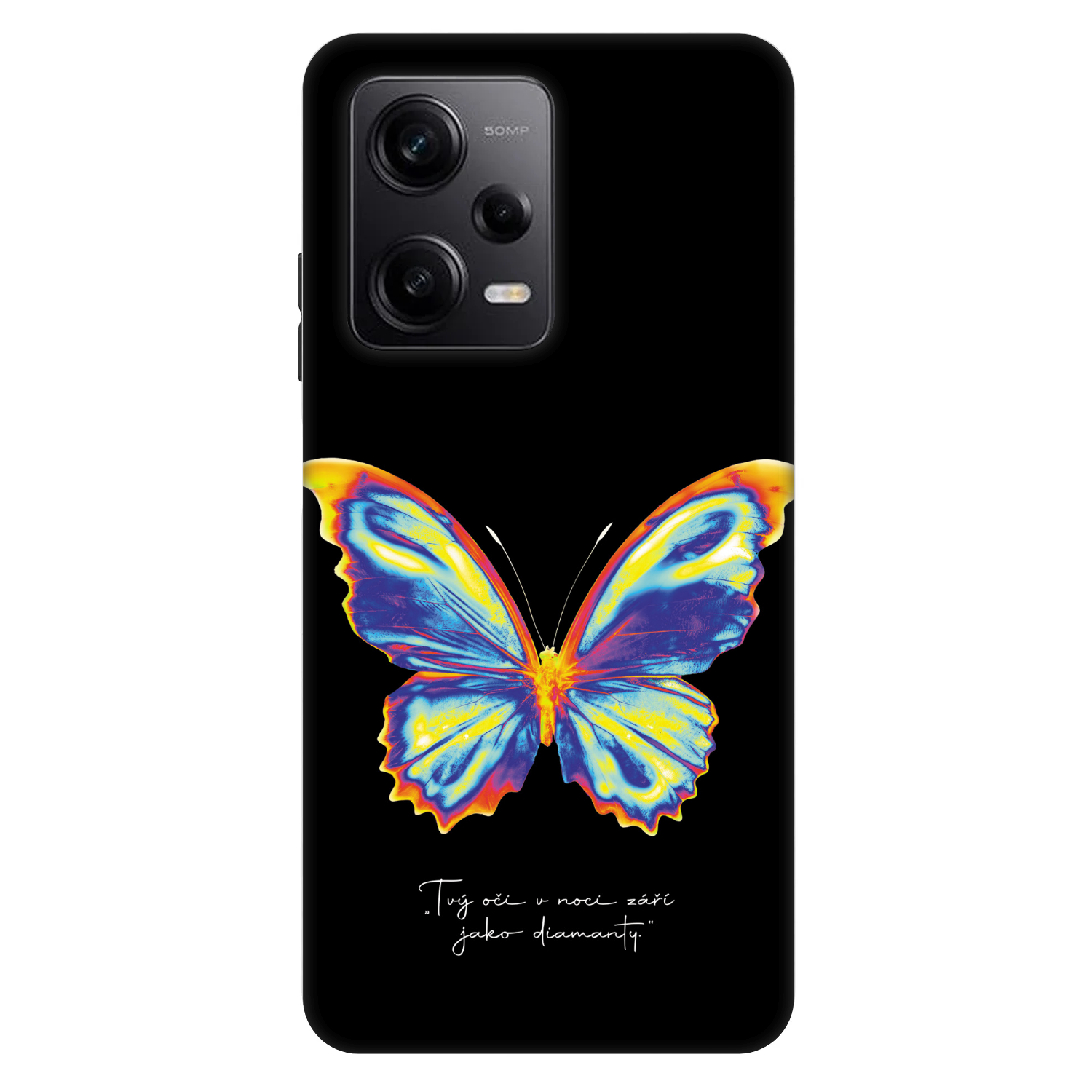Picasee Fashion Case na Xiaomi Redmi Note 12 Pro+ 5G - Diamanty Black
