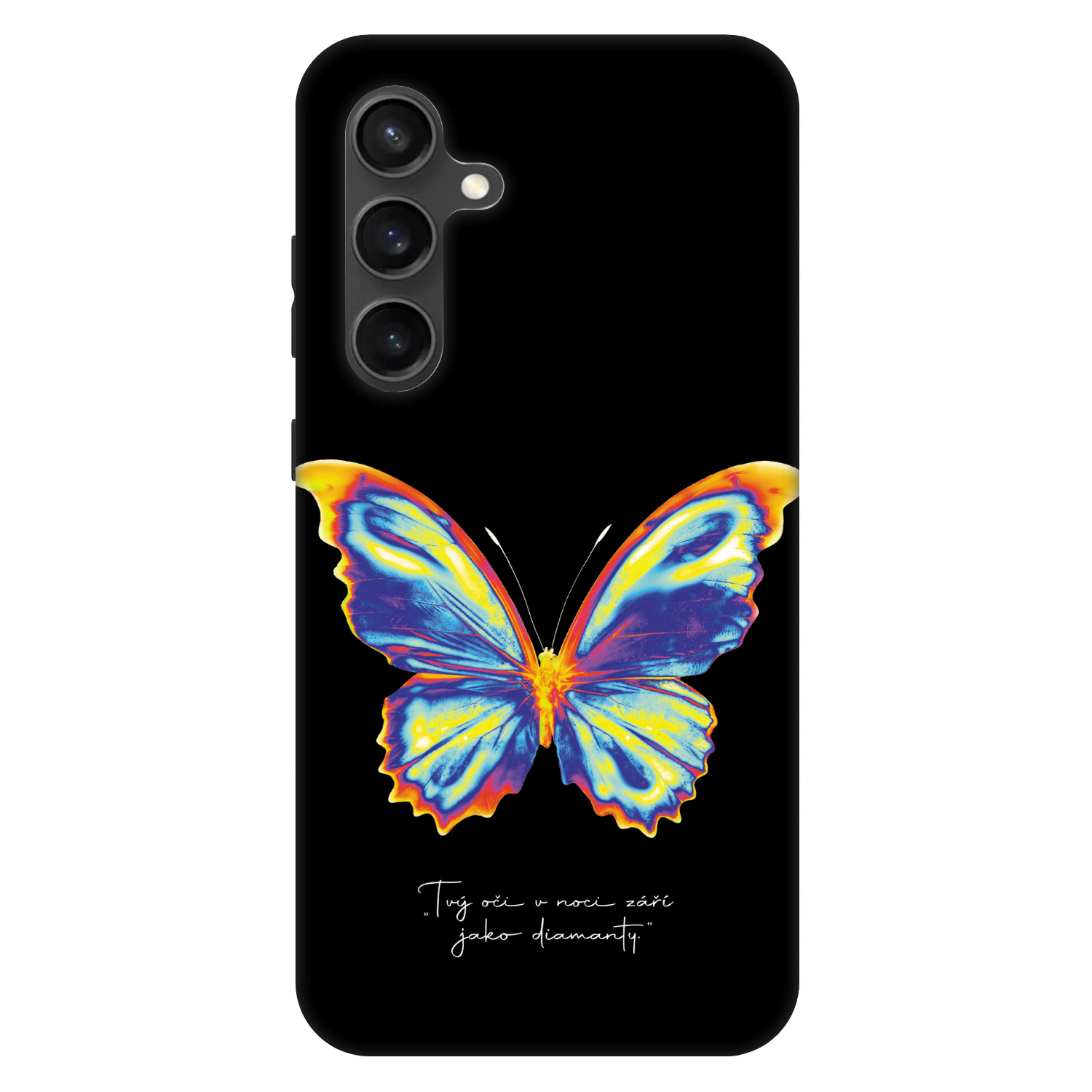 Picasee Fashion Case na Samsung Galaxy S24 FE S721B - Diamanty Black