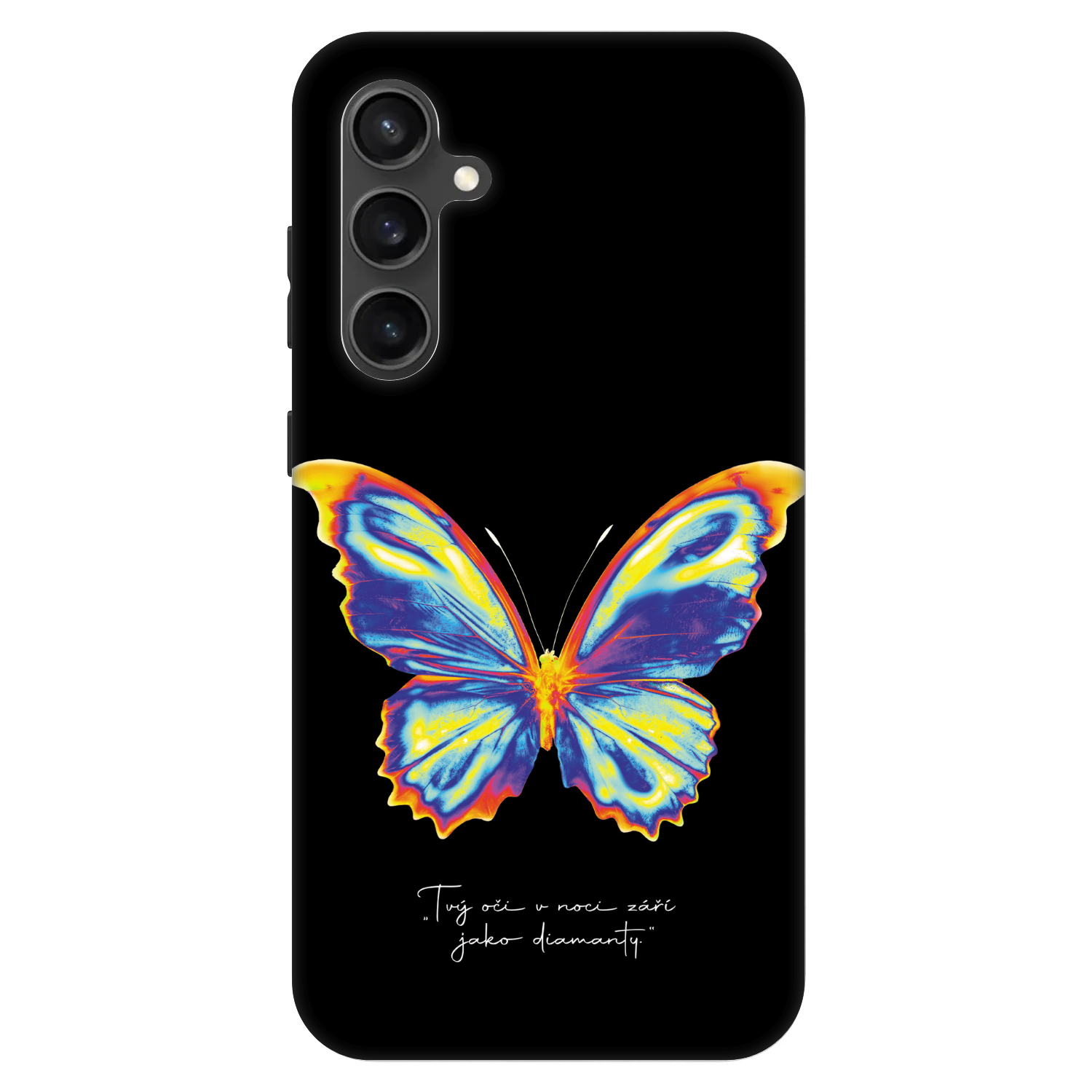 Picasee Fashion Case na Samsung Galaxy S23 FE S711B - Diamanty Black