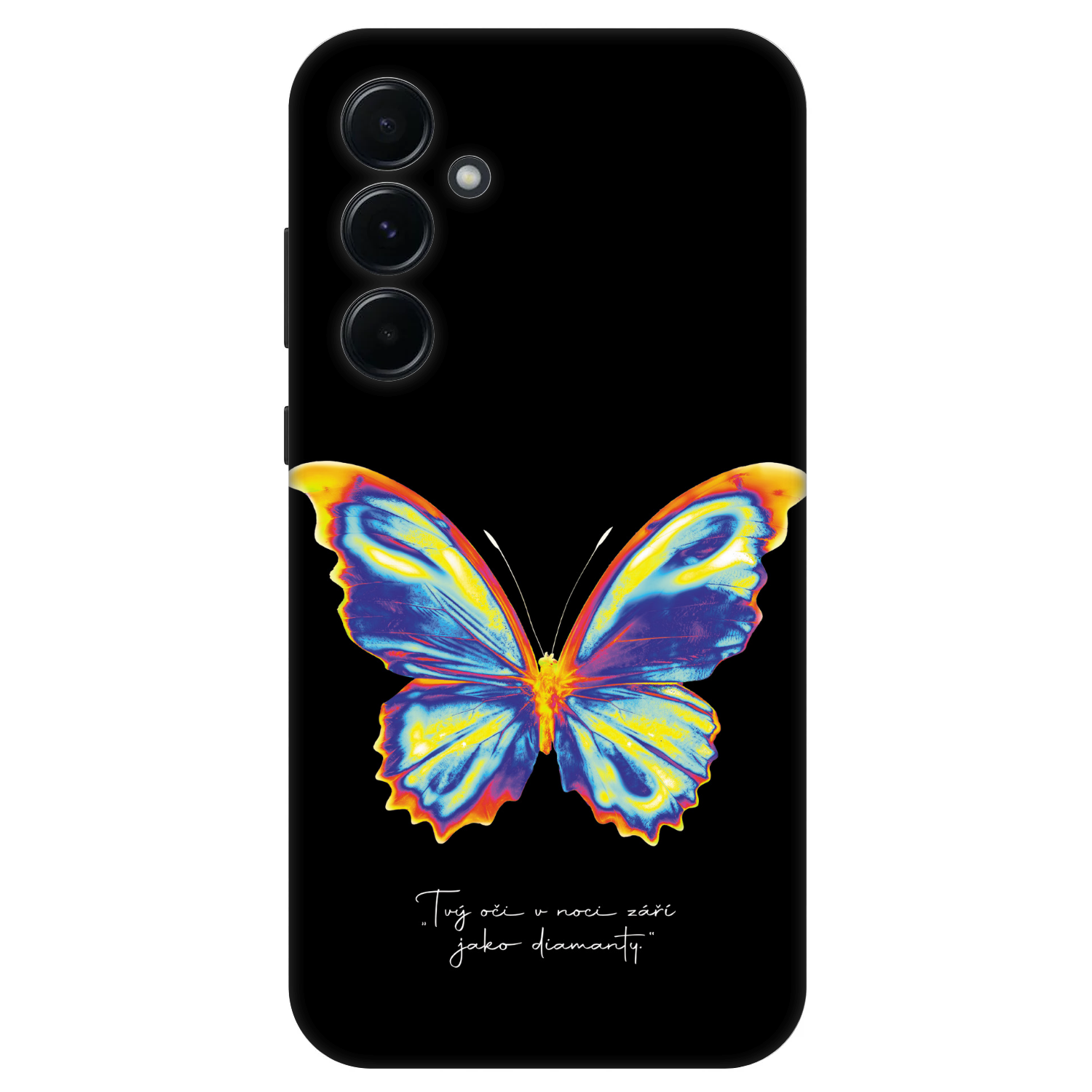 Picasee Fashion Case na Samsung Galaxy A55 5G A556B - Diamanty Black