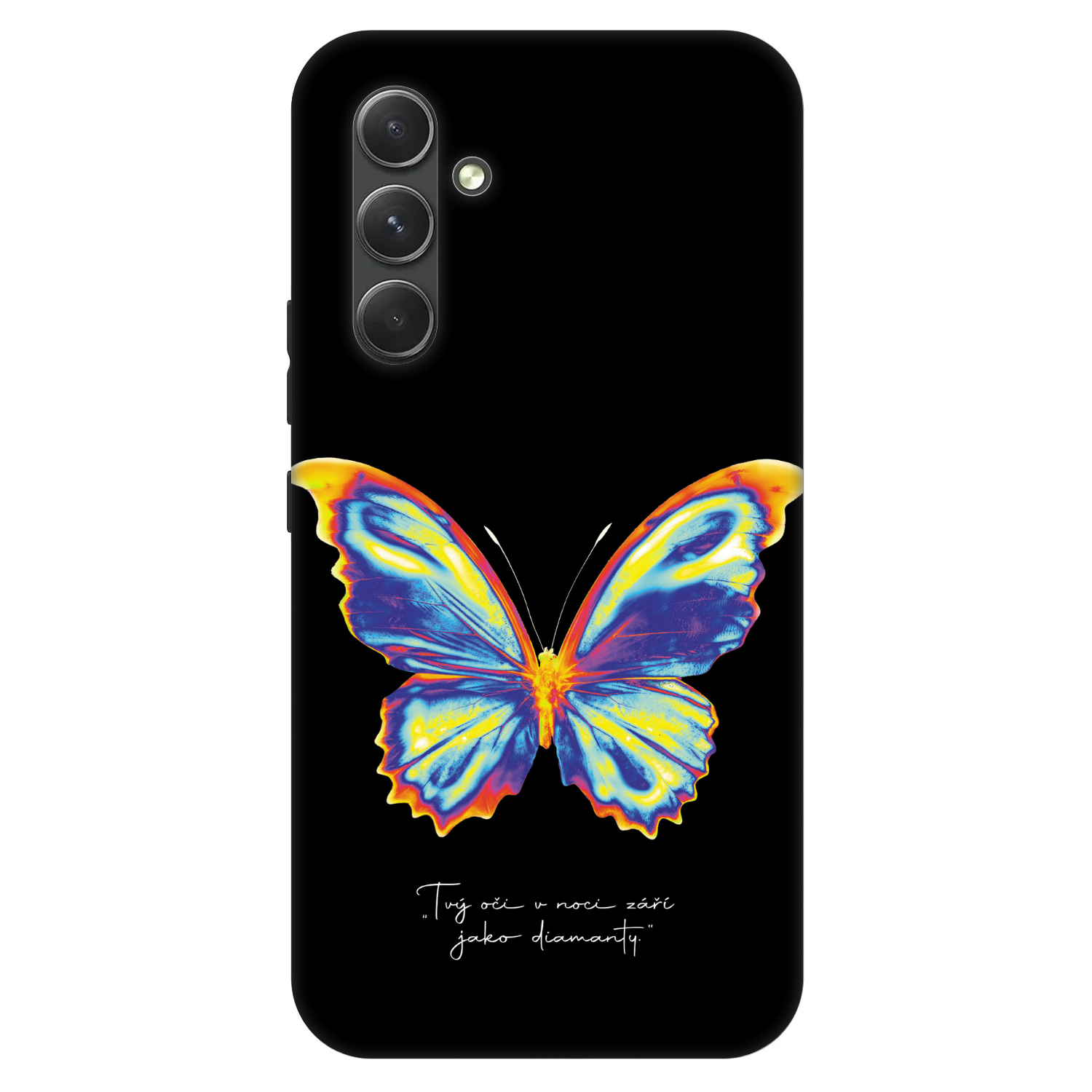 Picasee Fashion Case na Samsung Galaxy A54 5G A546B - Diamanty Black