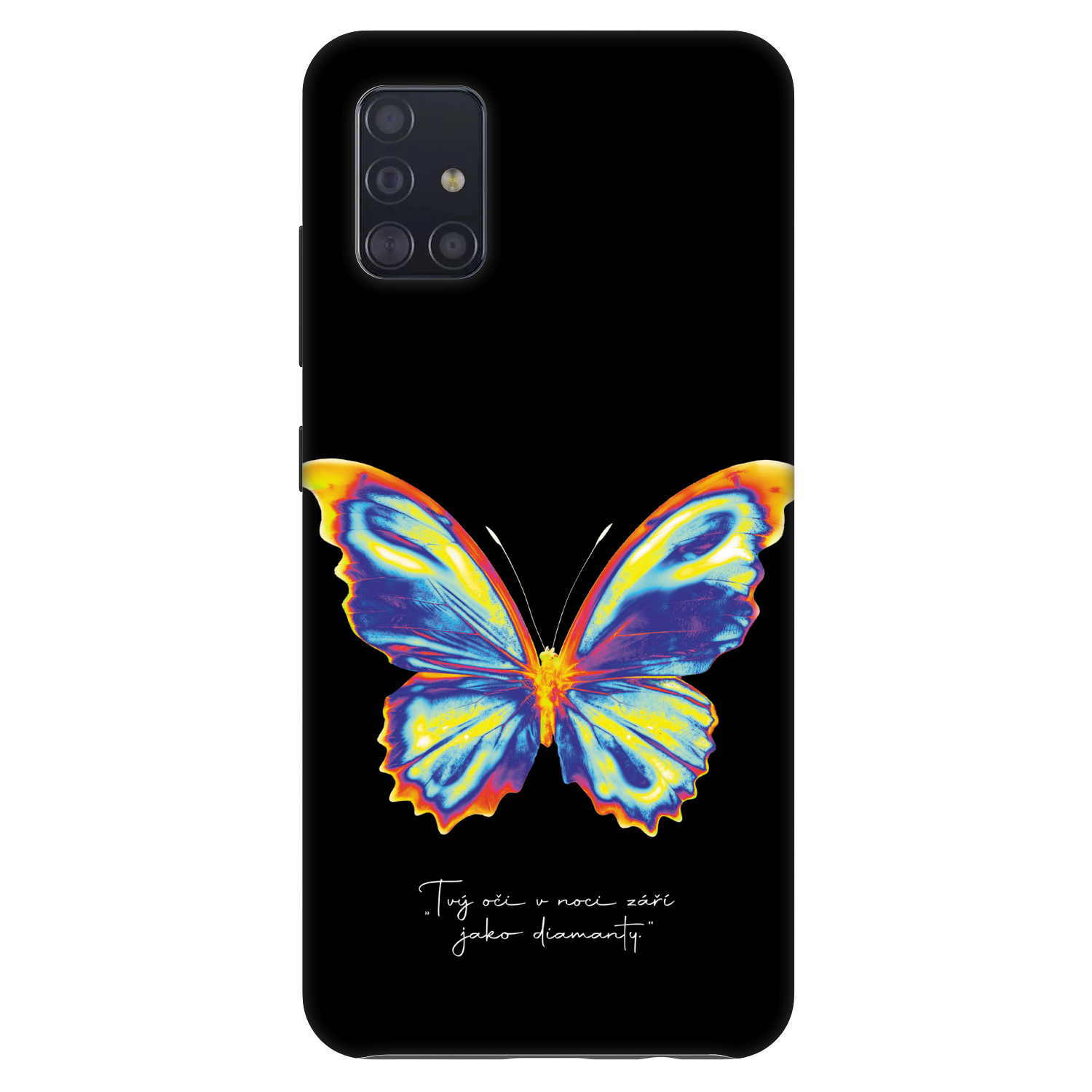 Picasee Fashion Case na Samsung Galaxy A51 A515F - Diamanty Black