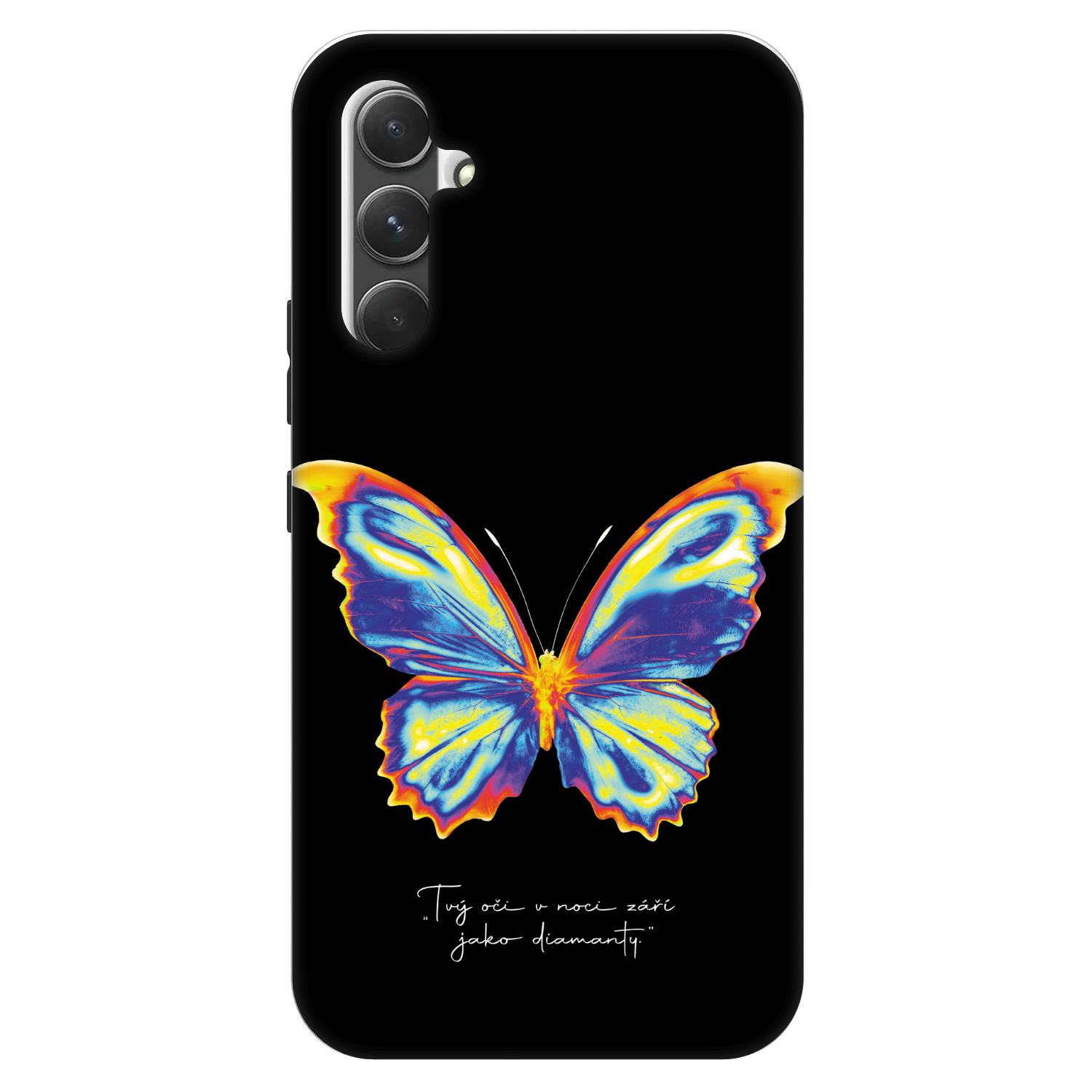 Picasee Fashion Case na Samsung Galaxy A34 5G A346B - Diamanty Black