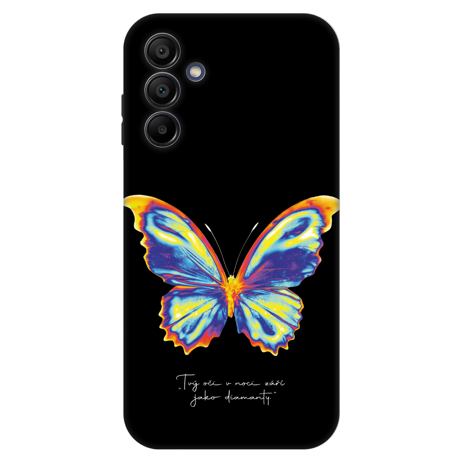 Picasee Fashion Case na Samsung Galaxy A15 A155F 4G - Diamanty Black