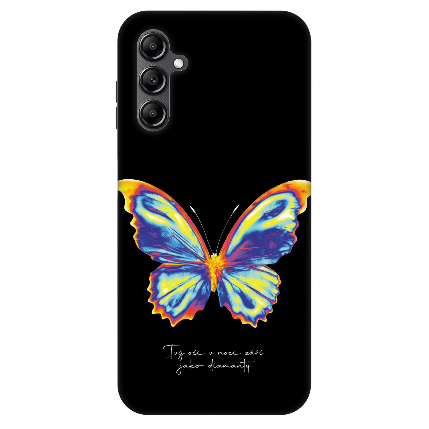 Picasee Fashion Case na Samsung Galaxy A14 4G A145R - Diamanty Black
