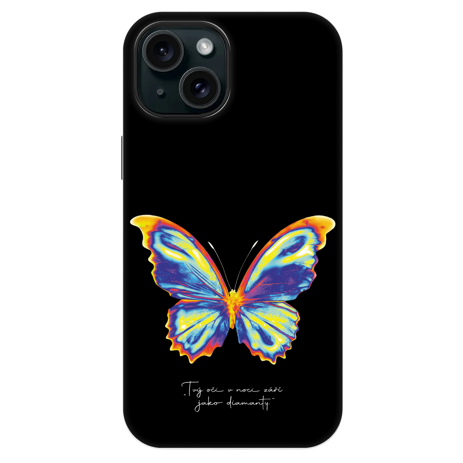 Picasee Fashion Case MagSafe na Apple iPhone 13 - Diamanty Black