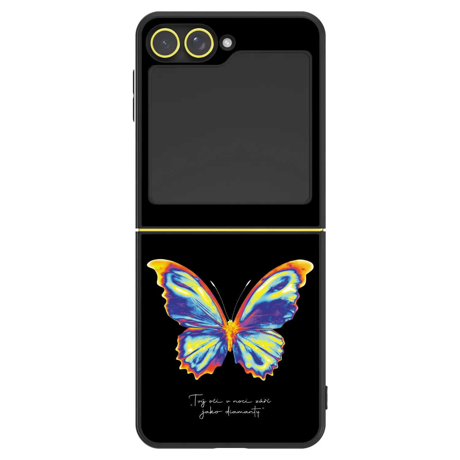 Picasee ULTIMATE CASE na Samsung Galaxy Z Flip7 FE 5G - Diamanty Black