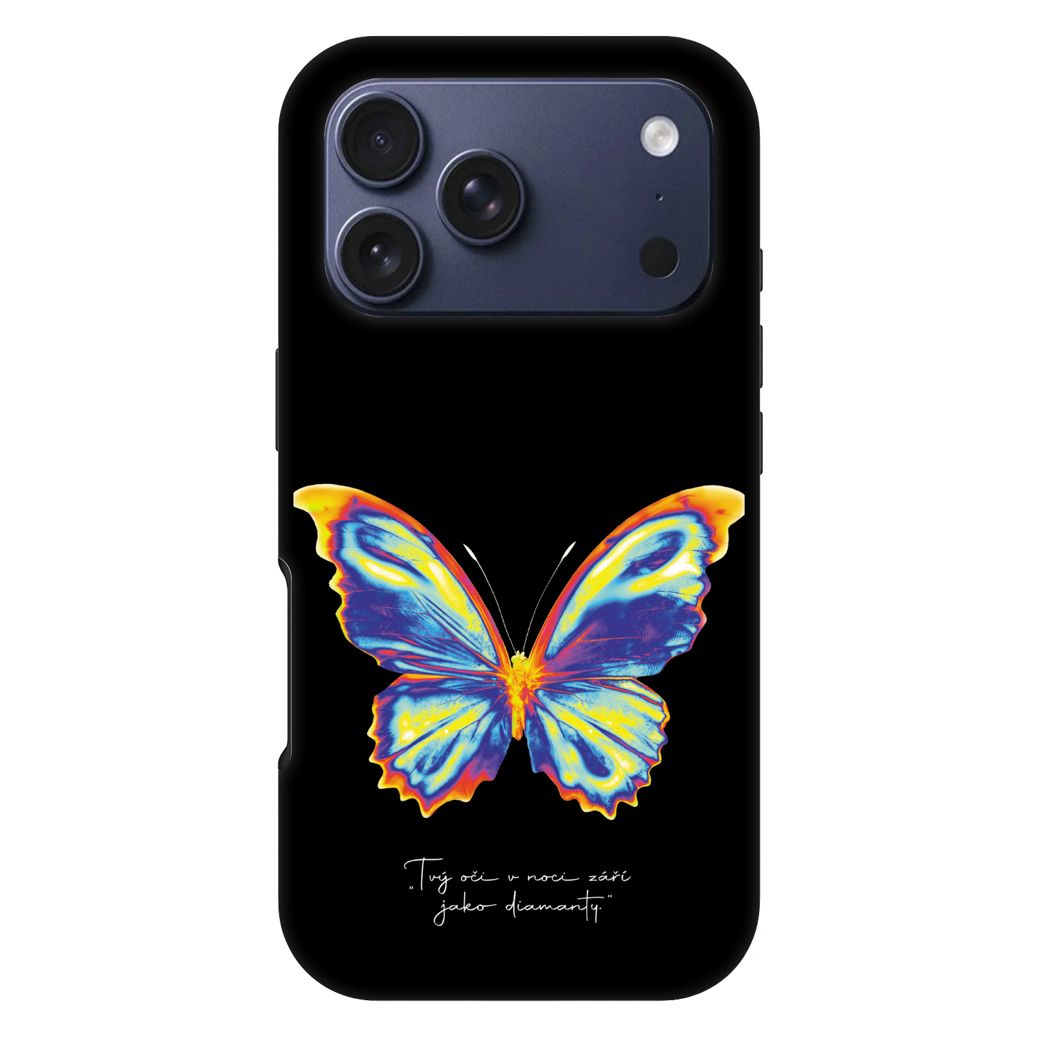 Picasee Fashion Case MagSafe na Apple iPhone 17 Pro - Diamanty Black