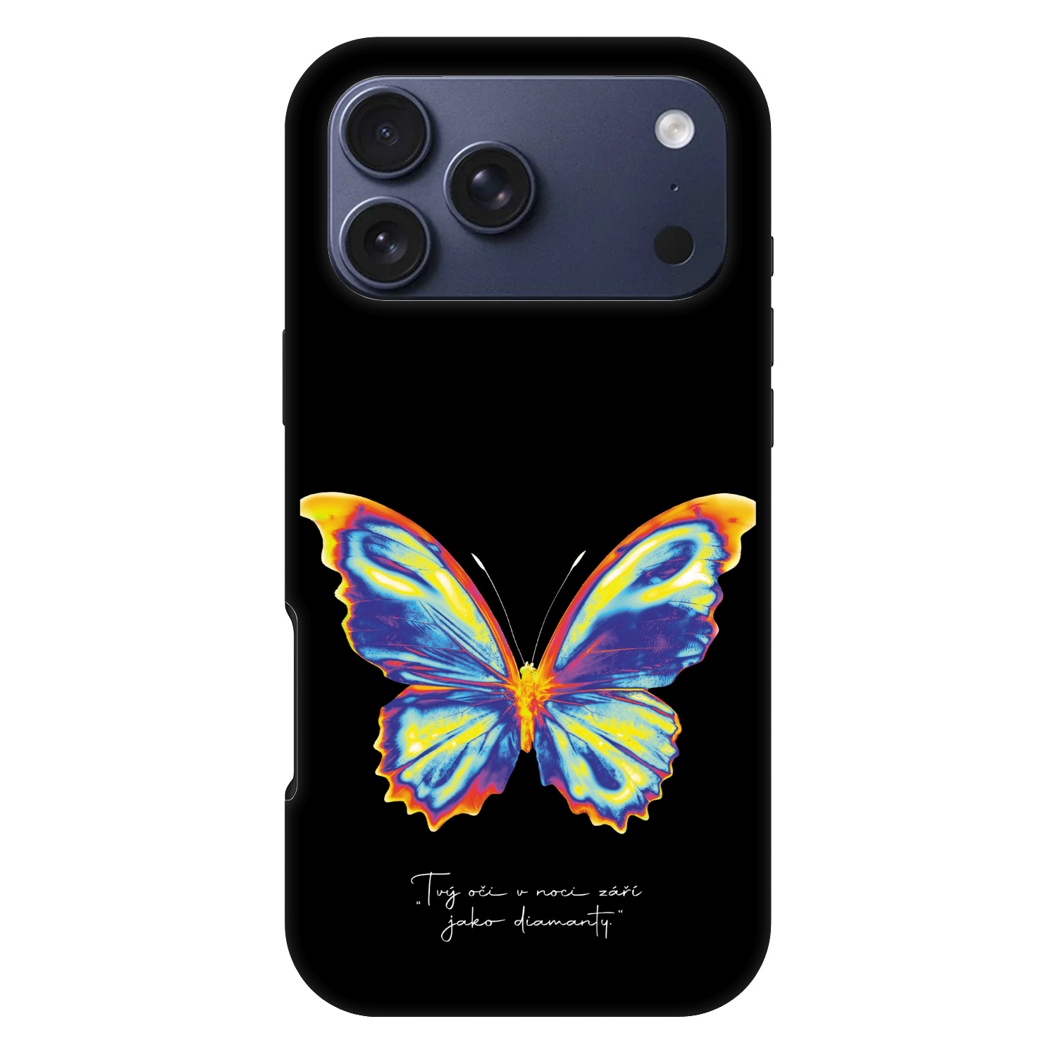 Picasee Fashion Case MagSafe na Apple iPhone 17 Pro Max - Diamanty Black