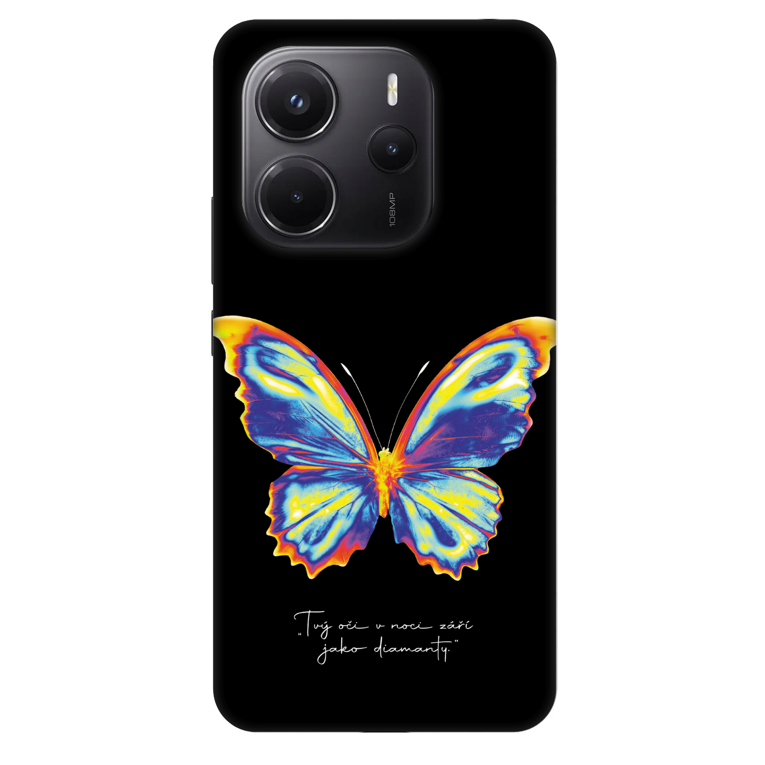 Picasee Fashion Case na Xiaomi Redmi Note 14 4G - Diamanty Black