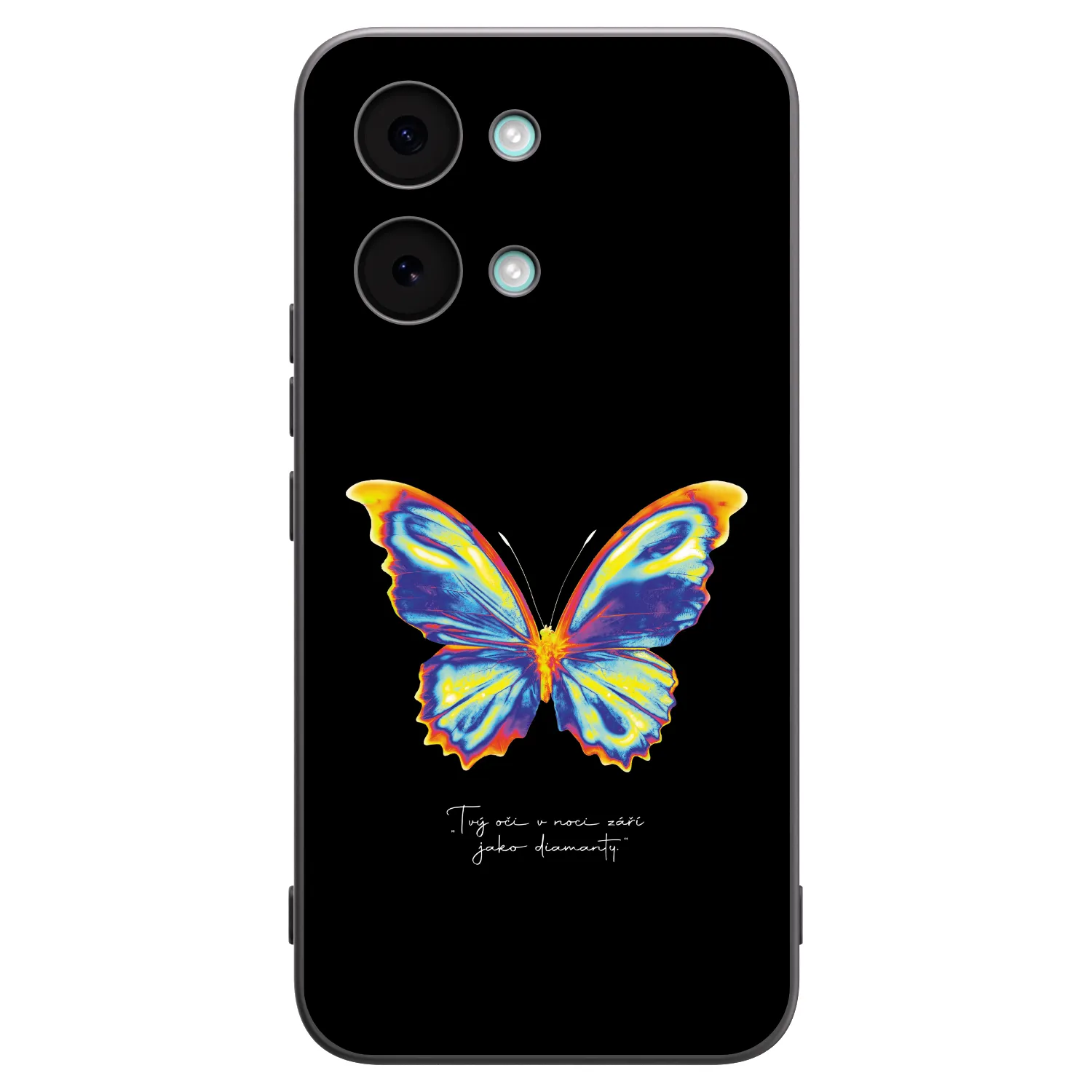 Picasee silikonowe czarne etui na Xiaomi Poco X8 Pro Max - Diamanty Black