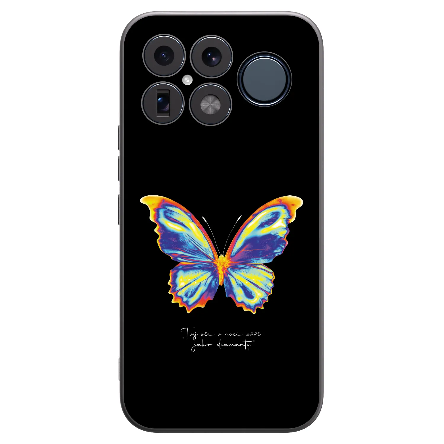 Picasee silikonowe czarne etui na Xiaomi Poco F8 Ultra - Diamanty Black