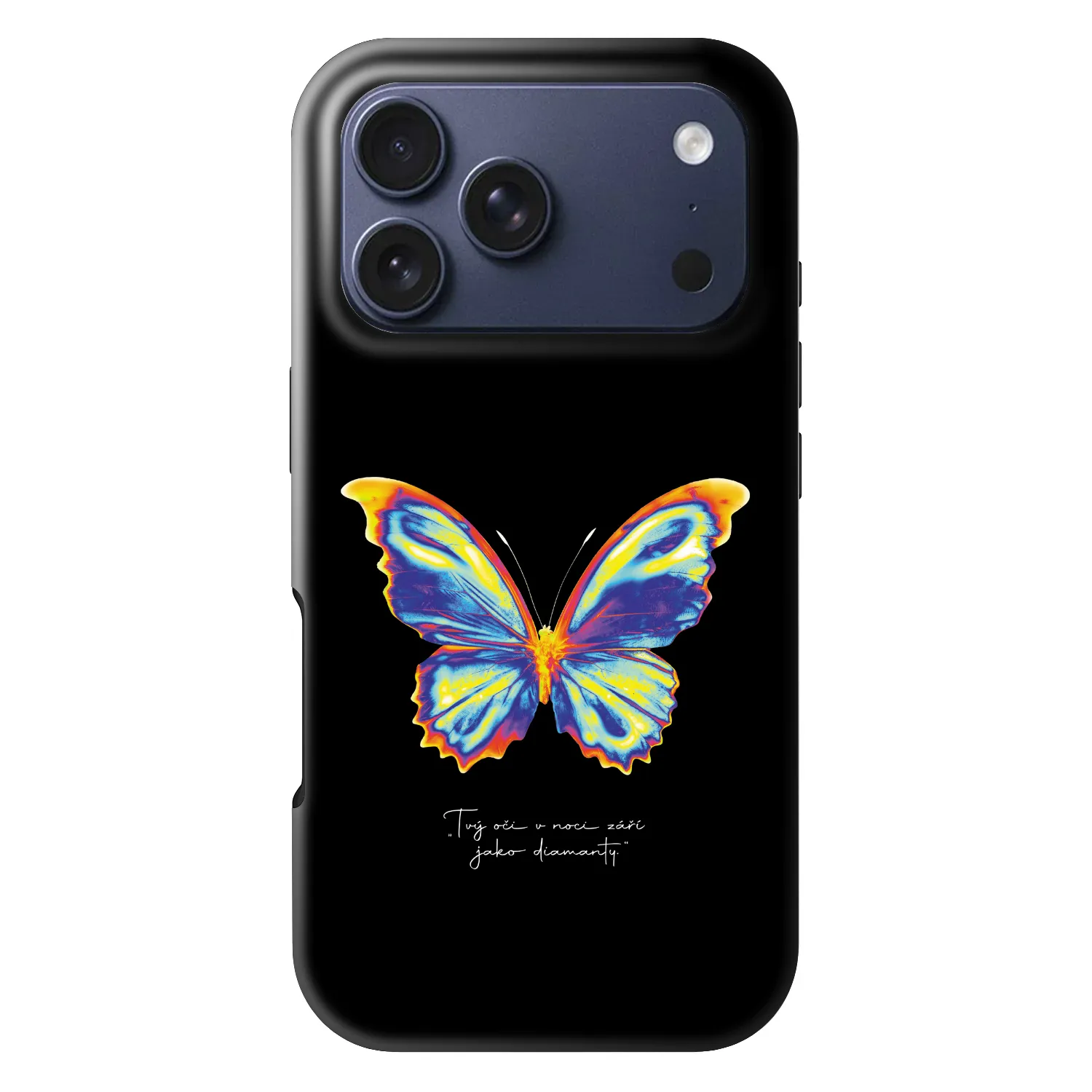 Picasee Fashion Case MagSafe na Apple iPhone 18 Pro - Diamanty Black