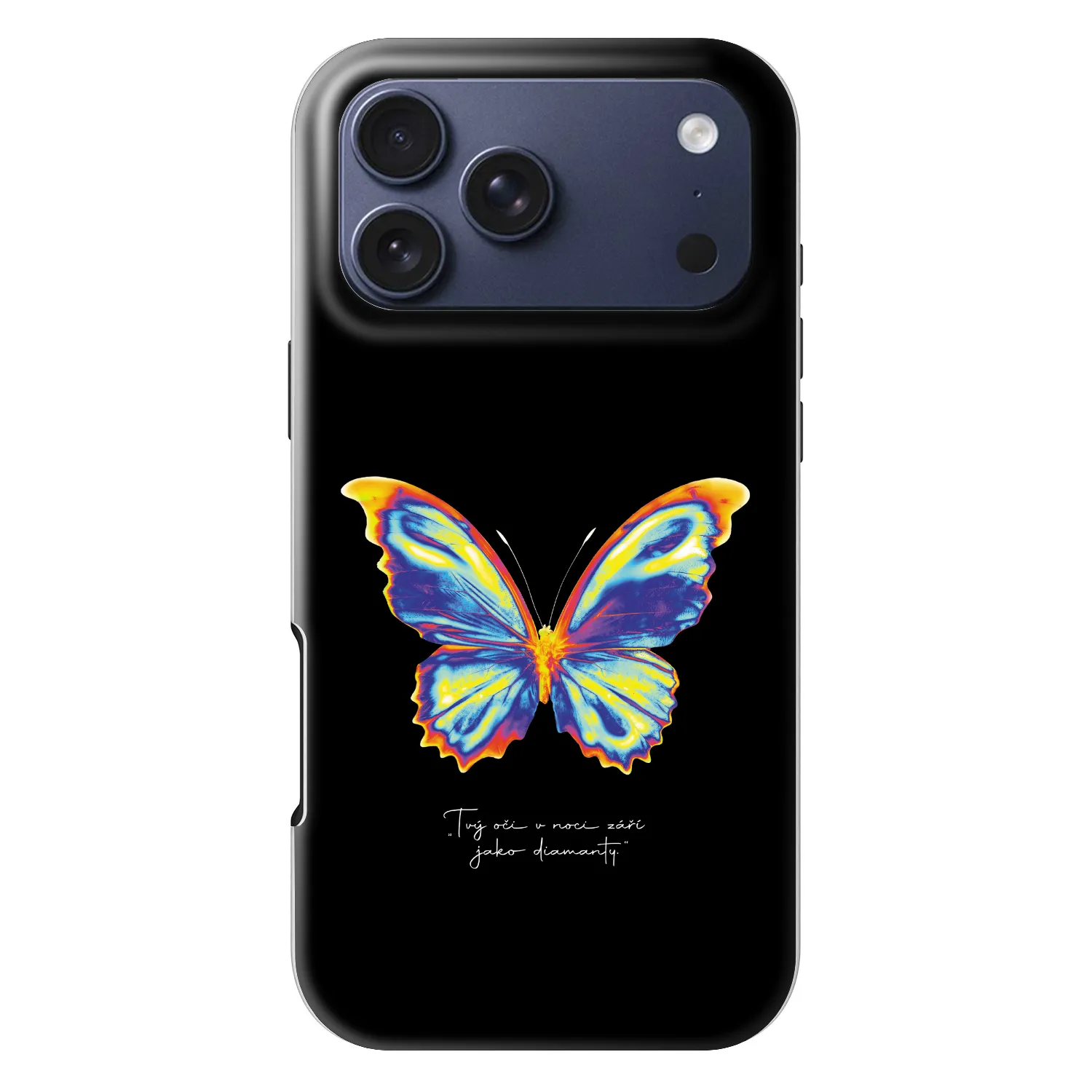 Picasee Fashion Case MagSafe na Apple iPhone 18 Pro Max - Diamanty Black