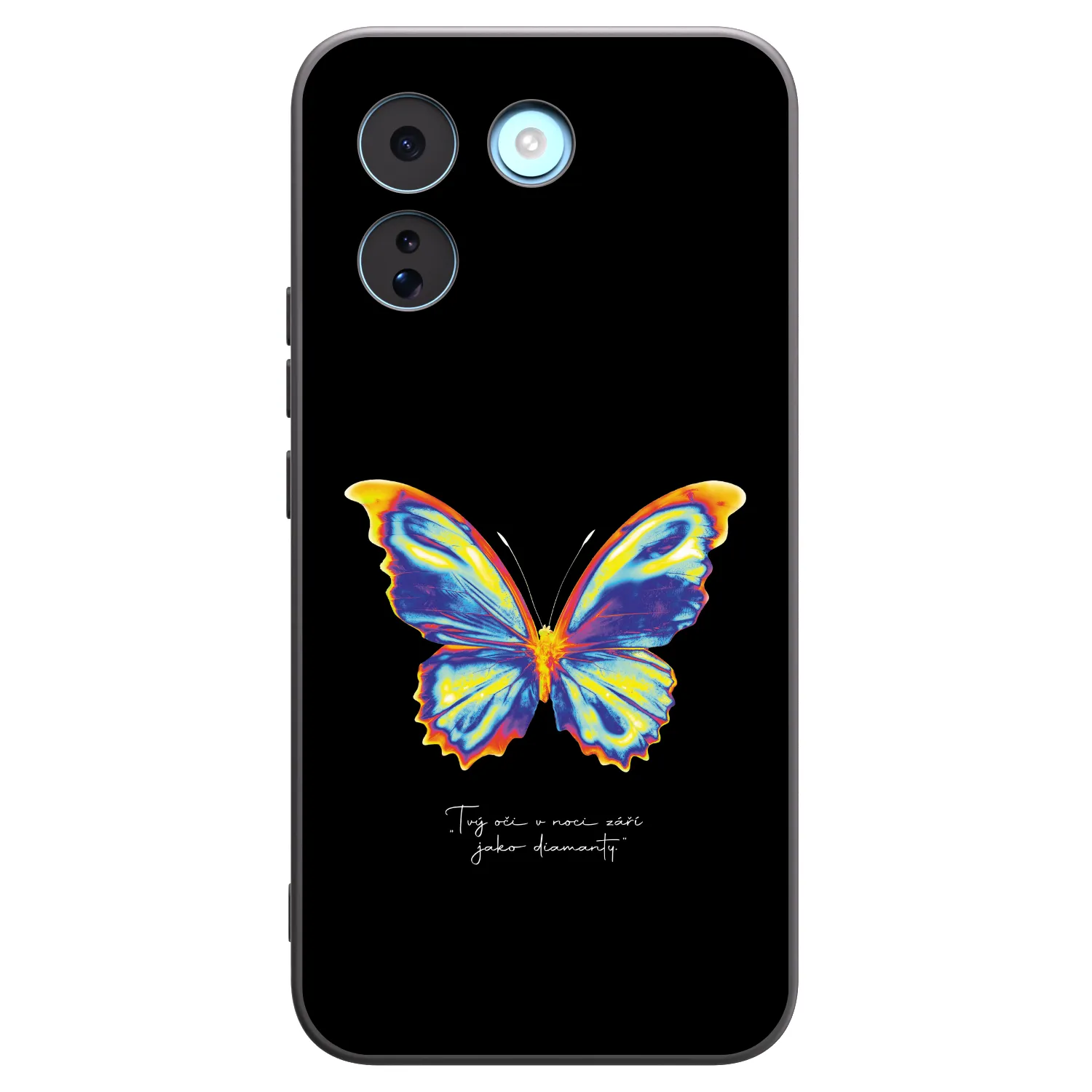 Picasee silikonowe czarne etui na Xiaomi Redmi Note 17 Pro MAX 5G - Diamanty Black