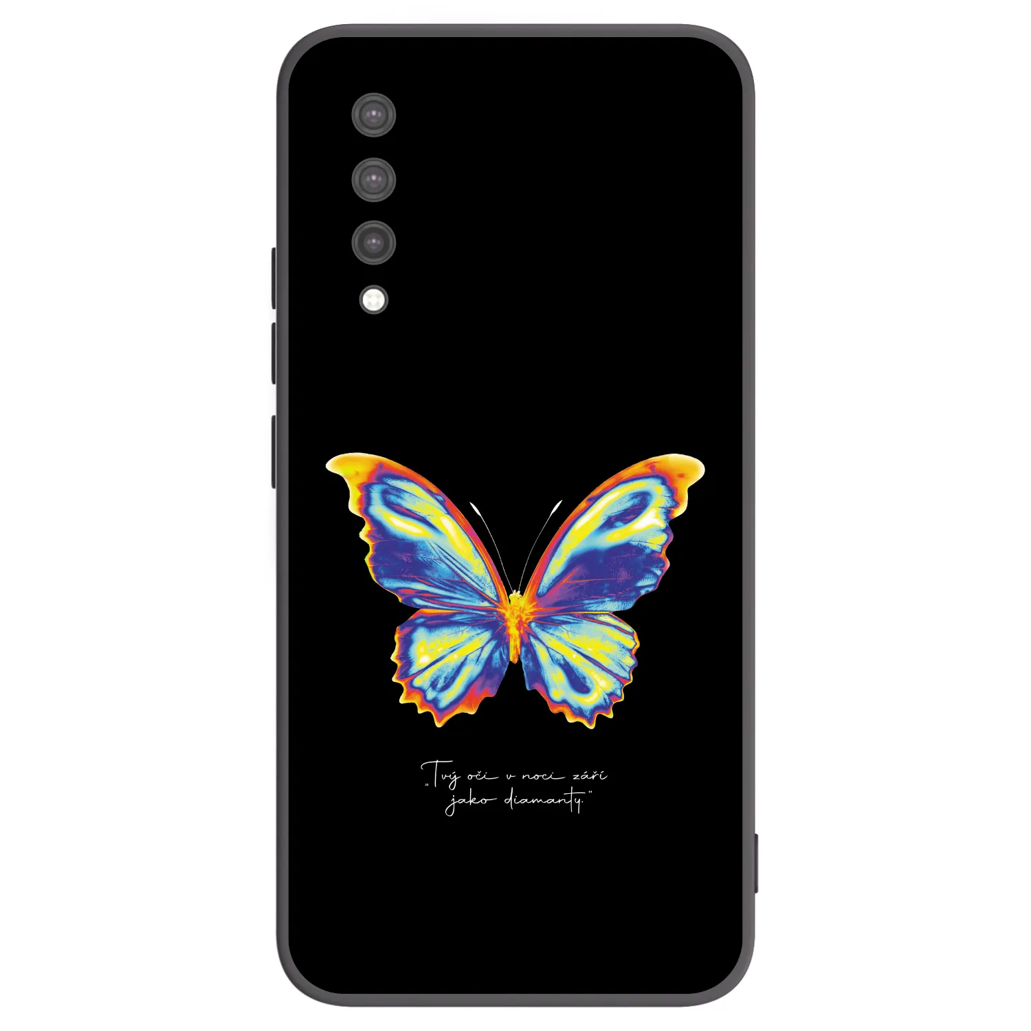 Picasee silikonowe czarne etui na Xiaomi Mi 9 Lite - Diamanty Black