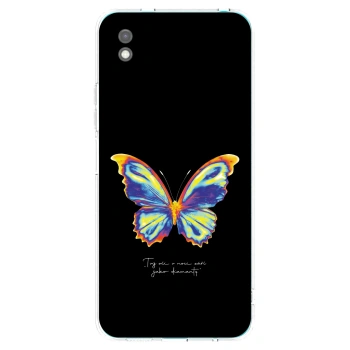 Picasee silikonowe czarne etui na Xiaomi Redmi 9A - Diamanty Black