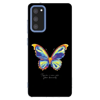 Picasee silikonowe przeźroczyste etui na Samsung Galaxy S20 FE - Diamanty Black