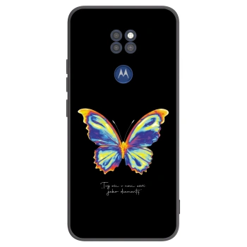 Etui na Motorola Moto G9 Play - Diamanty Black