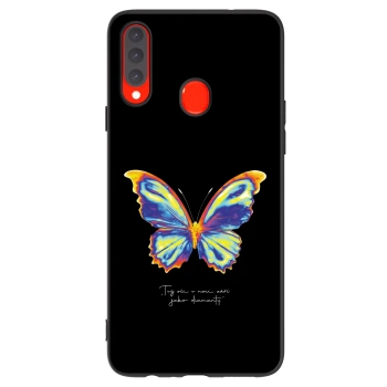 Etui na Samsung Galaxy A20s - Diamanty Black