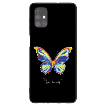 Etui na Samsung Galaxy M51 M515F - Diamanty Black