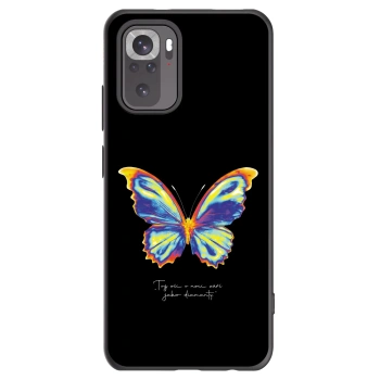 Picasee silikonowe czarne etui na Xiaomi Redmi Note 10 - Diamanty Black