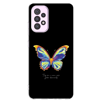 Picasee silikonowe przeźroczyste etui na Samsung Galaxy A32 5G A326B - Diamanty Black