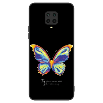 Etui na Xiaomi Redmi Note 9 Pro - Diamanty Black