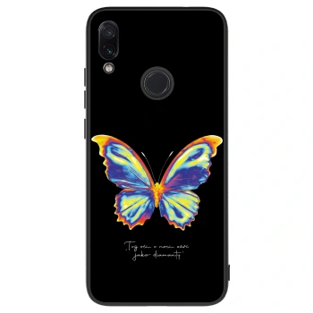 Etui na Xiaomi Redmi Note 7 - Diamanty Black