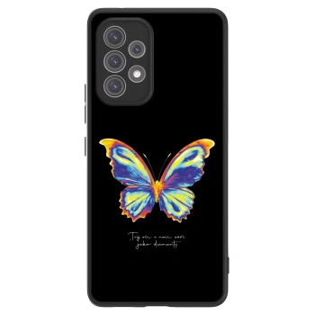 Picasee ULTIMATE CASE na Samsung Galaxy A52 5G A525F - Diamanty Black