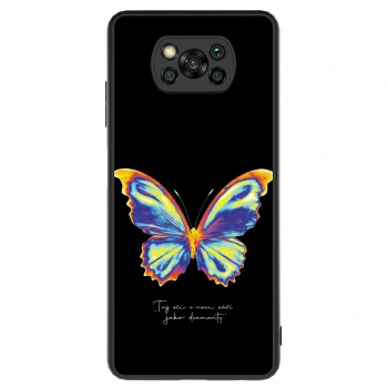 Etui na Xiaomi Poco X3 - Diamanty Black