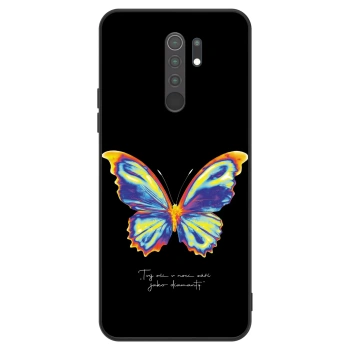 Etui na Xiaomi Redmi 9 - Diamanty Black